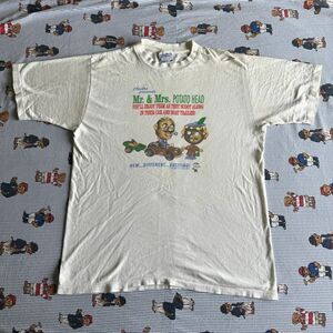 Vintage 90s Mr. & Mrs. Potato Head Promo T-Shirt Size Large